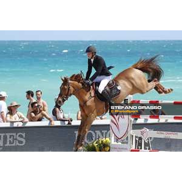GCL of Miami Beach - Class 14 - Kevin Staut (FRA) on Ayade e Septon et HDC - Miami Beach, - 7 April 2018 - ph.Stefano Grasso/GCL