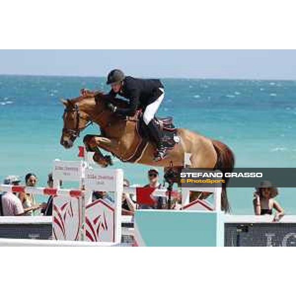 GCL of Miami Beach - Class 14 - Kevin Staut (FRA) on Ayade e Septon et HDC - Miami Beach, - 7 April 2018 - ph.Stefano Grasso/GCL