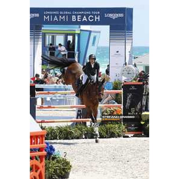 GCL of Miami Beach - Class 14 - Abdel Said (EGY) on Jumpy van de Hermitage - Miami Beach, - 7 April 2018 - ph.Stefano Grasso/GCL