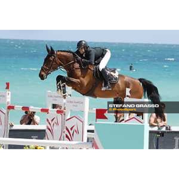 GCL of Miami Beach - Class 14 - Abdel Said (EGY) on Jumpy van de Hermitage - Miami Beach, - 7 April 2018 - ph.Stefano Grasso/GCL