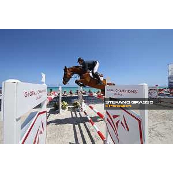 GCL of Miami Beach - Class 14 - Daniel Bluman (ISR) on Bacara d?Archonfosse - Miami Beach, - 7 April 2018 - ph.Stefano Grasso/GCL