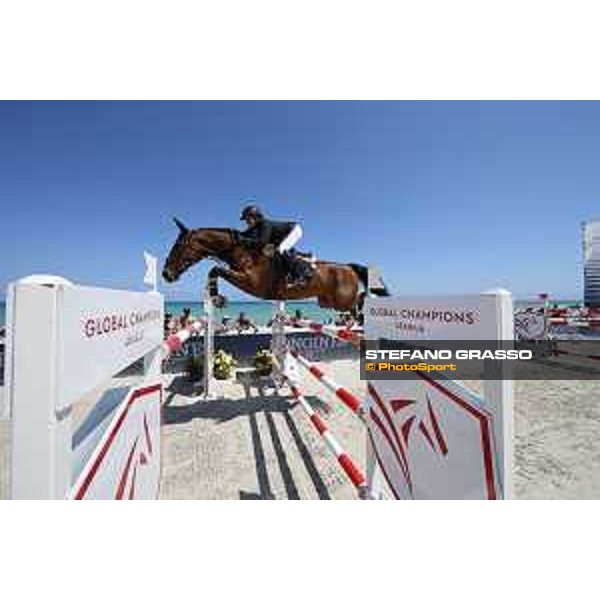 GCL of Miami Beach - Class 14 - Abdel Said (EGY) on Jumpy van de Hermitage - Miami Beach, - 7 April 2018 - ph.Stefano Grasso/GCL