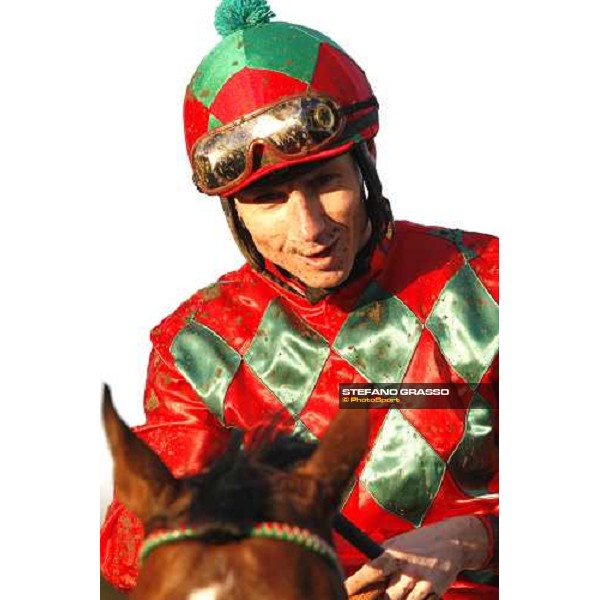 Gabriele Bietolini at Mediterraneo racecourse Siracusa, 12th jan. 2008 ph. Stefano Grasso