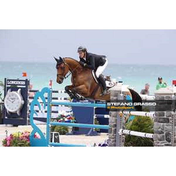 GCL of Miami Beach - Class 4 - David Will (GER) on Quibelle - Miami Beach, - 5 April 2018 - ph.Stefano Grasso/GCL