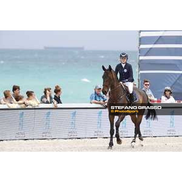 GCL of Miami Beach - Class 4 - Evelina Tovek (SWE) on Dalila de la Pomme - Miami Beach, - 5 April 2018 - ph.Stefano Grasso/GCL