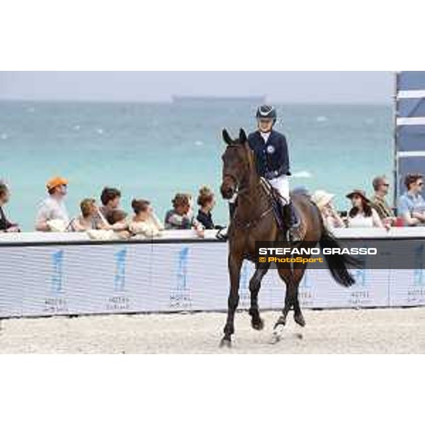 GCL of Miami Beach - Class 4 - Evelina Tovek (SWE) on Dalila de la Pomme - Miami Beach, - 5 April 2018 - ph.Stefano Grasso/GCL