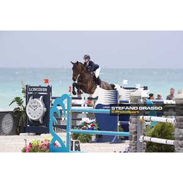 GCL of Miami Beach - Class 4 - Evelina Tovek (SWE) on Dalila de la Pomme - Miami Beach, - 5 April 2018 - ph.Stefano Grasso/GCL