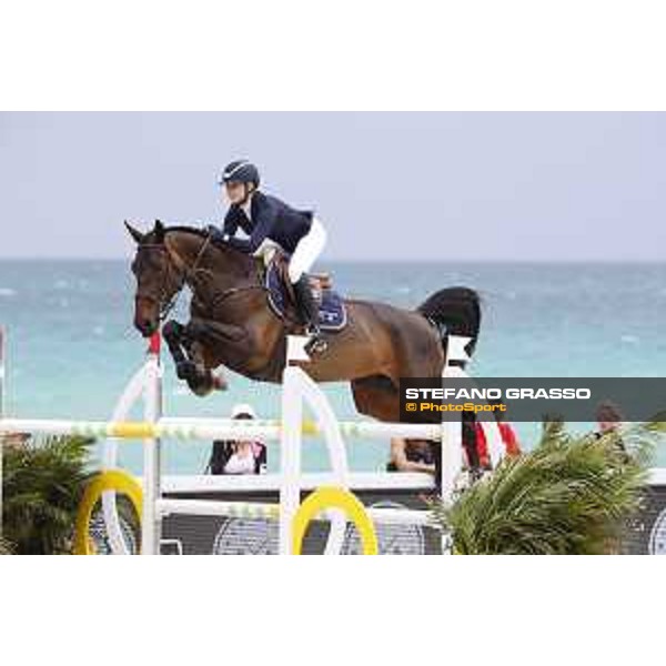 GCL of Miami Beach - Class 4 - Evelina Tovek (SWE) on Dalila de la Pomme - Miami Beach, - 5 April 2018 - ph.Stefano Grasso/GCL