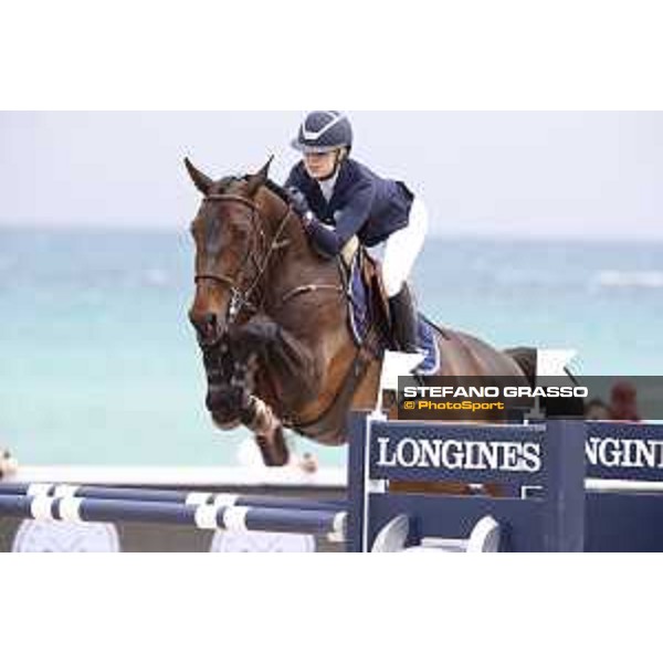 GCL of Miami Beach - Class 4 - Evelina Tovek (SWE) on Dalila de la Pomme - Miami Beach, - 5 April 2018 - ph.Stefano Grasso/GCL