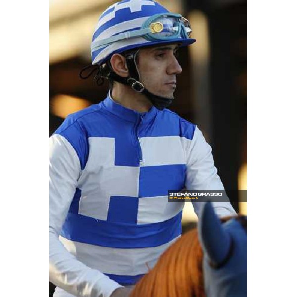 Marios Christofis at Mediterraneo racecourse Siracusa, 12th jan. 2008 ph. Stefano Grasso
