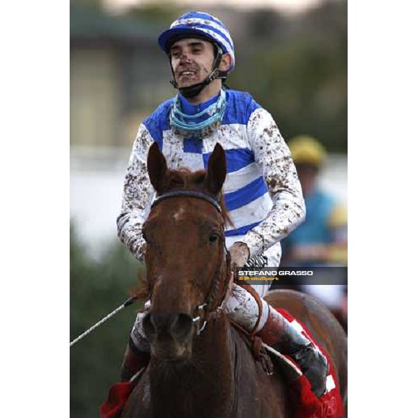Marios Christofis at Mediterraneo racecourse Siracusa, 12th jan. 2008 ph. Stefano Grasso