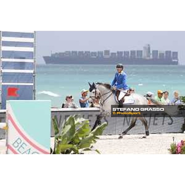 GCL of Miami Beach - Class 4 - Christian Ahlmann (GER) on Clintrexo Z - Miami Beach, - 5 April 2018 - ph.Stefano Grasso/GCL