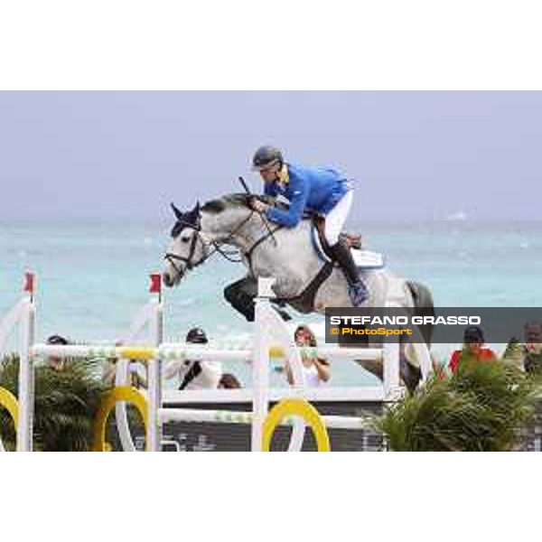 GCL of Miami Beach - Class 4 - Christian Ahlmann (GER) on Clintrexo Z - Miami Beach, - 5 April 2018 - ph.Stefano Grasso/GCL