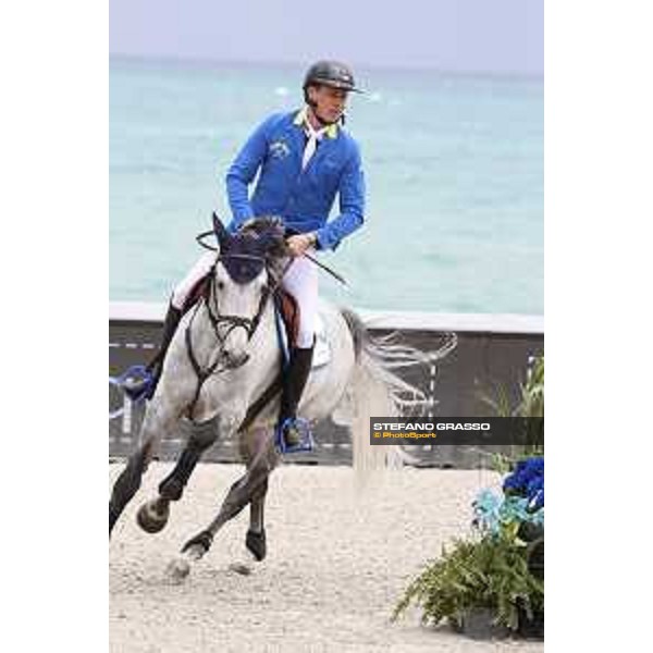 GCL of Miami Beach - Class 4 - Christian Ahlmann (GER) on Clintrexo Z - Miami Beach, - 5 April 2018 - ph.Stefano Grasso/GCL