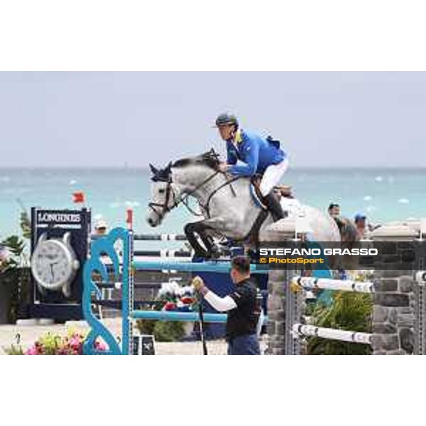 GCL of Miami Beach - Class 4 - Christian Ahlmann (GER) on Clintrexo Z - Miami Beach, - 5 April 2018 - ph.Stefano Grasso/GCL