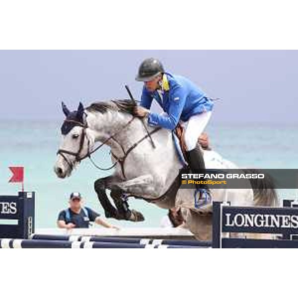 GCL of Miami Beach - Class 4 - Christian Ahlmann (GER) on Clintrexo Z - Miami Beach, - 5 April 2018 - ph.Stefano Grasso/GCL