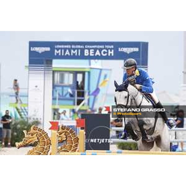 GCL of Miami Beach - Class 4 - Christian Ahlmann (GER) on Clintrexo Z - Miami Beach, - 5 April 2018 - ph.Stefano Grasso/GCL
