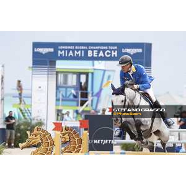 GCL of Miami Beach - Class 4 - Christian Ahlmann (GER) on Clintrexo Z - Miami Beach, - 5 April 2018 - ph.Stefano Grasso/GCL