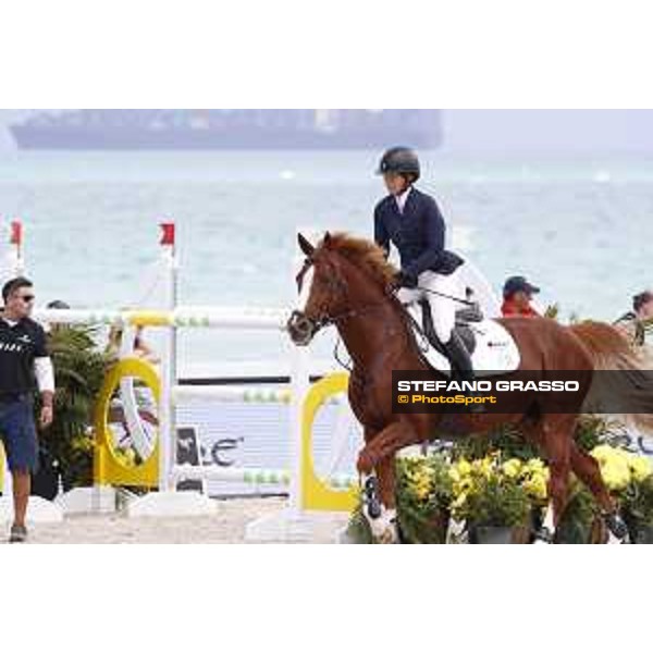 LGCT of Miami Beach - Class 4 - Elizabeth Madden (USA) on Darry Lou - Miami Beach, - 5 April 2018 - ph.Stefano Grasso/LGCT