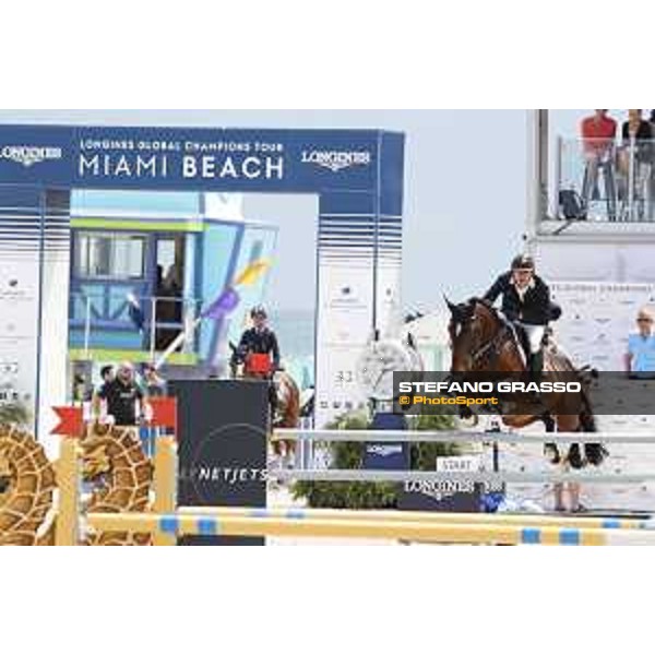 LGCT of Miami Beach - Class 4 - Jos Verlooy (BEL) on Herald van\'t Ruytershof - Miami Beach, - 5 April 2018 - ph.Stefano Grasso/LGCT
