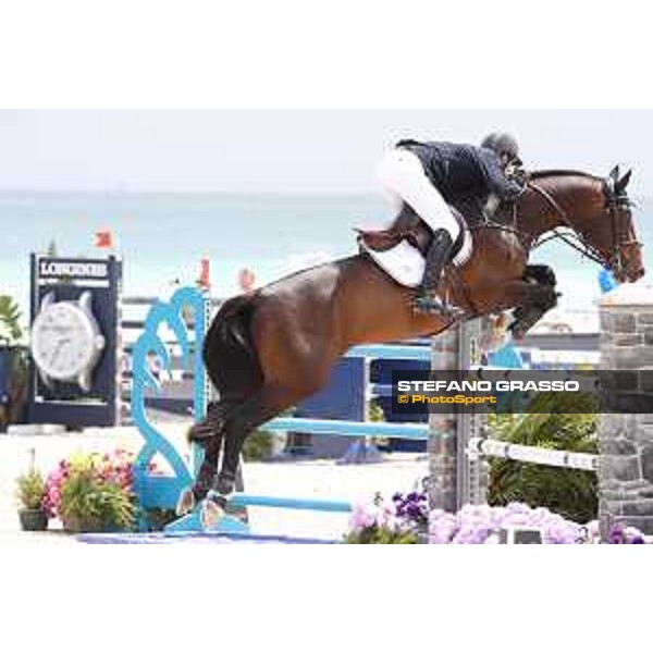 LGCT of Miami Beach - Class 4 - Jos Verlooy (BEL) on Herald van\'t Ruytershof - Miami Beach, - 5 April 2018 - ph.Stefano Grasso/LGCT
