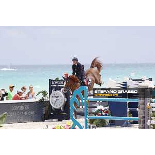 LGCT of Miami Beach - Class 4 - Lorenzo de Luca (ITA) on Halifax van het Kluizebos - Miami Beach, - 5 April 2018 - ph.Stefano Grasso/LGCT