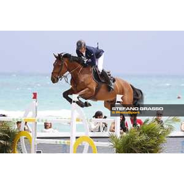 LGCT of Miami Beach - Class 4 - Julien Epaillard (FRA) on Instit de Jucaso - Miami Beach, - 5 April 2018 - ph.Stefano Grasso/LGCT