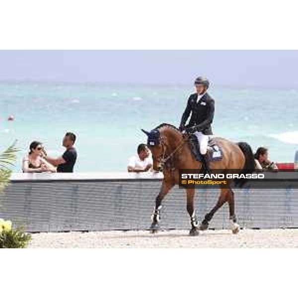 LGCT of Miami Beach - Class 4 - Holger Wulschner (GER) on BSC Cha Cha Cha - Miami Beach, - 5 April 2018 - ph.Stefano Grasso/LGCT