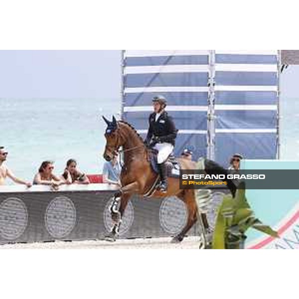 LGCT of Miami Beach - Class 4 - Holger Wulschner (GER) on BSC Cha Cha Cha - Miami Beach, - 5 April 2018 - ph.Stefano Grasso/LGCT