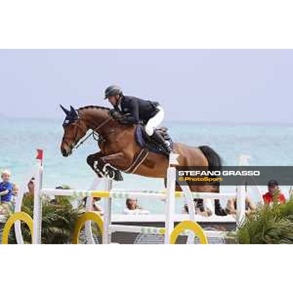 LGCT of Miami Beach - Class 4 - Holger Wulschner (GER) on BSC Cha Cha Cha - Miami Beach, - 5 April 2018 - ph.Stefano Grasso/LGCT