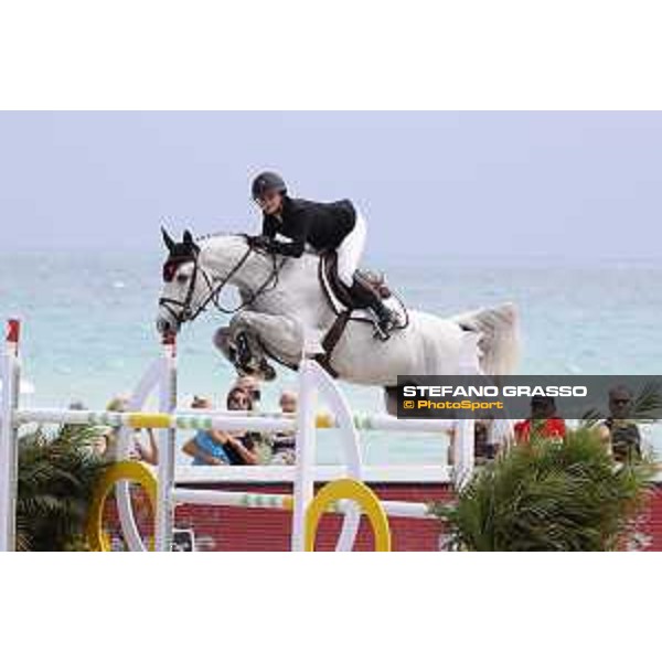 LGCT of Miami Beach - Class 4 - Georgina Bloomberg (USA) on Paola 233 - Miami Beach, - 5 April 2018 - ph.Stefano Grasso/LGCT