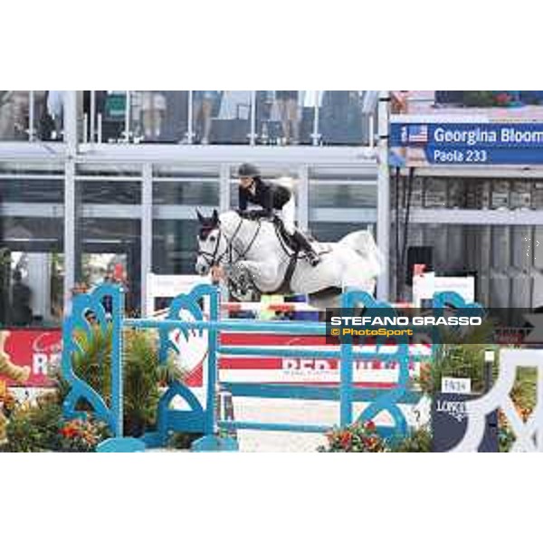 LGCT of Miami Beach - Class 4 - Georgina Bloomberg (USA) on Paola 233 - Miami Beach, - 5 April 2018 - ph.Stefano Grasso/LGCT