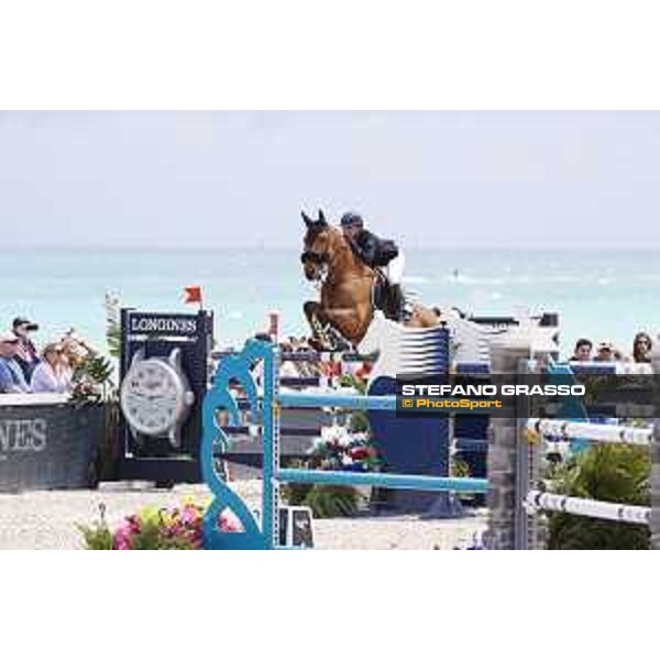 LGCT of Miami Beach - Class 4 - Jane Richard Philips (SUI) on Clipper du Haut du Roy - Miami Beach, - 5 April 2018 - ph.Stefano Grasso/LGCT