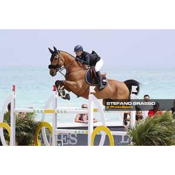 LGCT of Miami Beach - Class 4 - Jane Richard Philips (SUI) on Clipper du Haut du Roy - Miami Beach, - 5 April 2018 - ph.Stefano Grasso/LGCT