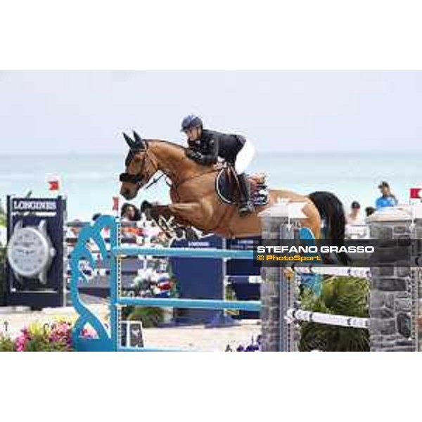 LGCT of Miami Beach - Class 4 - Jane Richard Philips (SUI) on Clipper du Haut du Roy - Miami Beach, - 5 April 2018 - ph.Stefano Grasso/LGCT