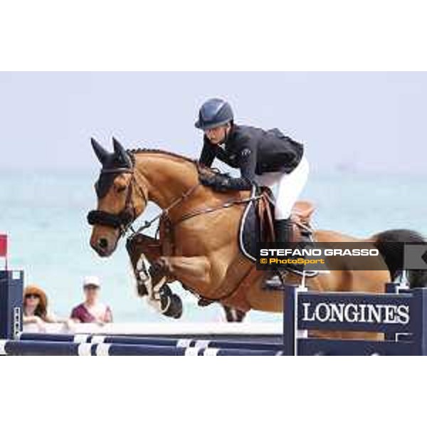LGCT of Miami Beach - Class 4 - Jane Richard Philips (SUI) on Clipper du Haut du Roy - Miami Beach, - 5 April 2018 - ph.Stefano Grasso/LGCT