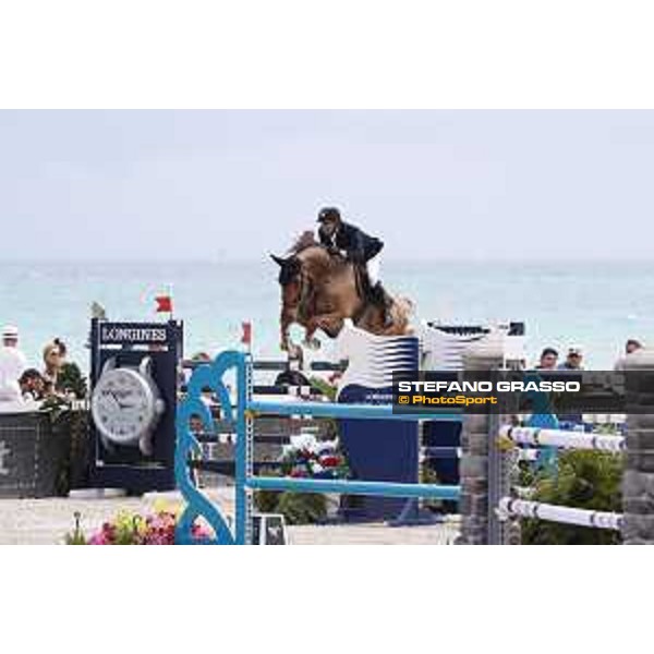 LGCT of Miami Beach - Class 4 - Eric Van Der Vleuten (NED) on Wunschkind 19 - Miami Beach, - 5 April 2018 - ph.Stefano Grasso/LGCT