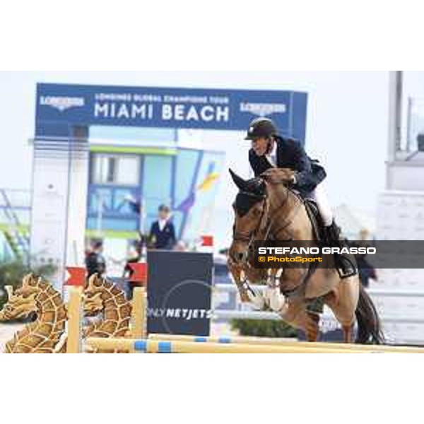 LGCT of Miami Beach - Class 4 - Eric Van Der Vleuten (NED) on Wunschkind 19 - Miami Beach, - 5 April 2018 - ph.Stefano Grasso/LGCT