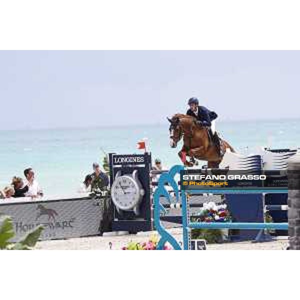 LGCT of Miami Beach - Class 4 - Daniel Deusser (GER) on Tobago Z - Miami Beach, - 5 April 2018 - ph.Stefano Grasso/LGCT