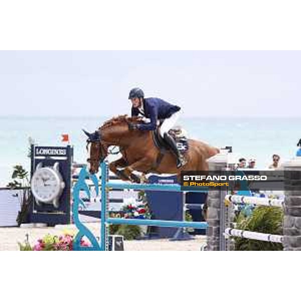 LGCT of Miami Beach - Class 4 - Daniel Deusser (GER) on Tobago Z - Miami Beach, - 5 April 2018 - ph.Stefano Grasso/LGCT