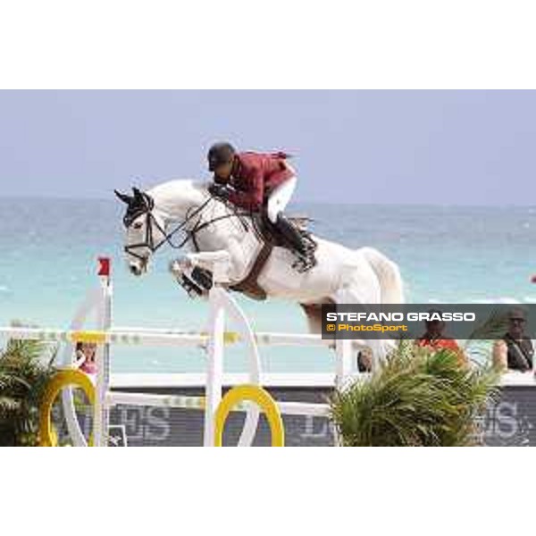 LGCT of Miami Beach - Class 4 - Bassem Hassan Mohammed (QAT) on Argelith Squid - Miami Beach, - 5 April 2018 - ph.Stefano Grasso/LGCT