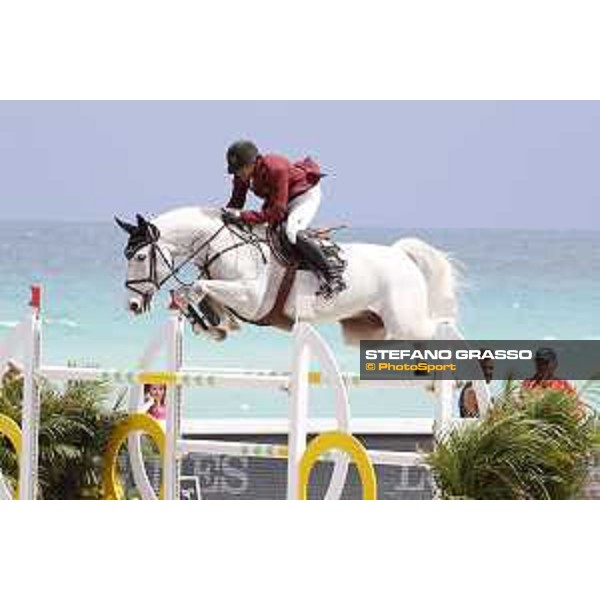 LGCT of Miami Beach - Class 4 - Bassem Hassan Mohammed (QAT) on Argelith Squid - Miami Beach, - 5 April 2018 - ph.Stefano Grasso/LGCT