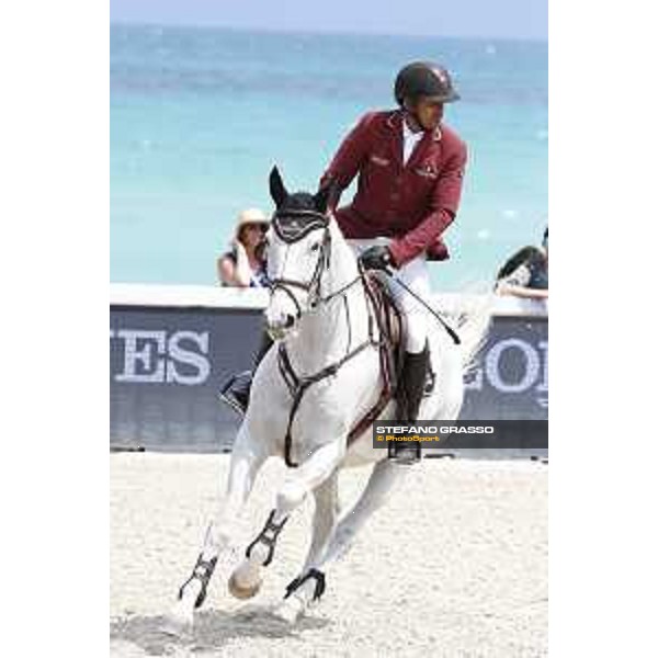 LGCT of Miami Beach - Class 4 - Bassem Hassan Mohammed (QAT) on Argelith Squid - Miami Beach, - 5 April 2018 - ph.Stefano Grasso/LGCT