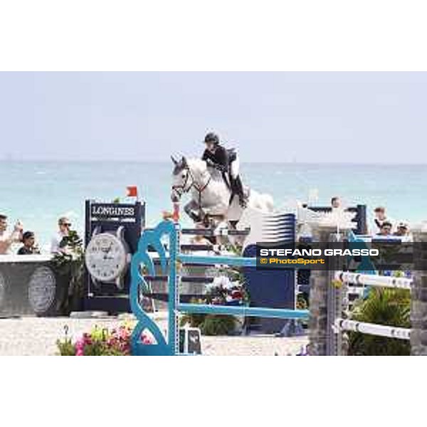 LGCT of Miami Beach - Class 4 - Megane Moissonier (FRA) on Umours Batilly - Miami Beach, - 5 April 2018 - ph.Stefano Grasso/LGCT