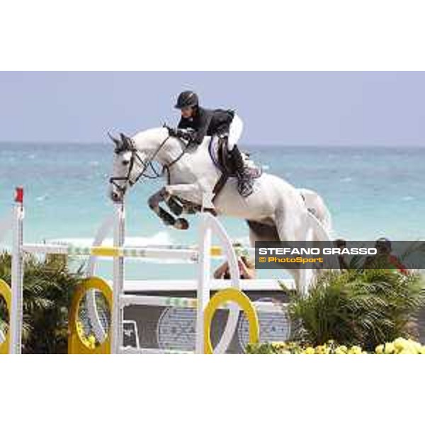 LGCT of Miami Beach - Class 4 - Megane Moissonier (FRA) on Umours Batilly - Miami Beach, - 5 April 2018 - ph.Stefano Grasso/LGCT