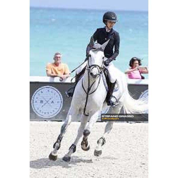 LGCT of Miami Beach - Class 4 - Megane Moissonier (FRA) on Umours Batilly - Miami Beach, - 5 April 2018 - ph.Stefano Grasso/LGCT