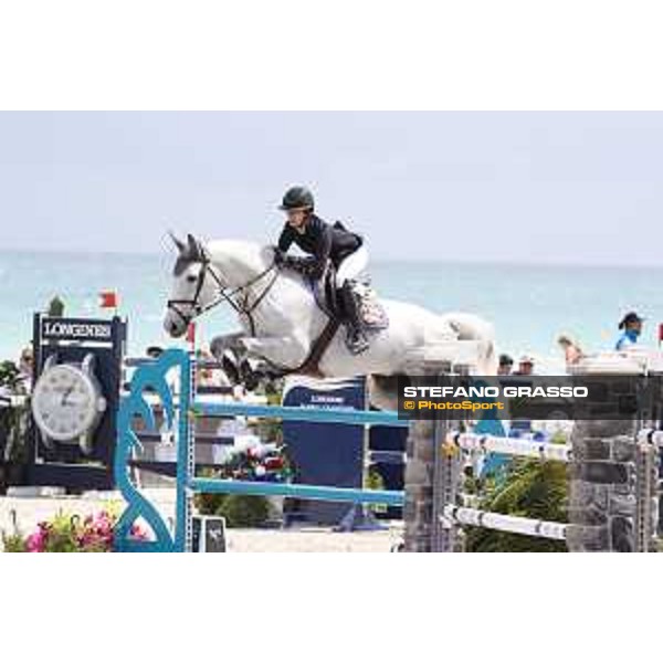 LGCT of Miami Beach - Class 4 - Megane Moissonier (FRA) on Umours Batilly - Miami Beach, - 5 April 2018 - ph.Stefano Grasso/LGCT