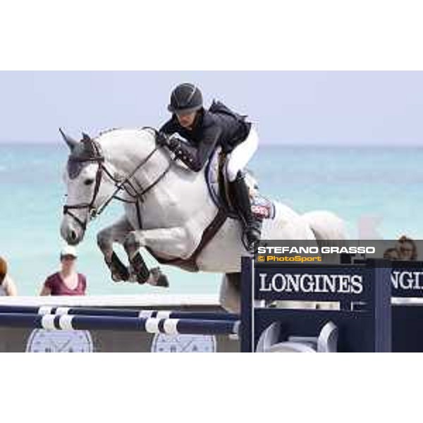 LGCT of Miami Beach - Class 4 - Megane Moissonier (FRA) on Umours Batilly - Miami Beach, - 5 April 2018 - ph.Stefano Grasso/LGCT