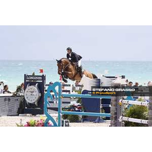 LGCT of Miami Beach - Class 4 - Ben Maher (GBR) on Winning Good - Miami Beach, - 5 April 2018 - ph.Stefano Grasso/LGCT
