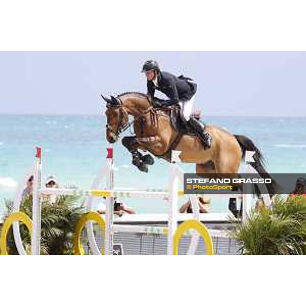 LGCT of Miami Beach - Class 4 - Ben Maher (GBR) on Winning Good - Miami Beach, - 5 April 2018 - ph.Stefano Grasso/LGCT